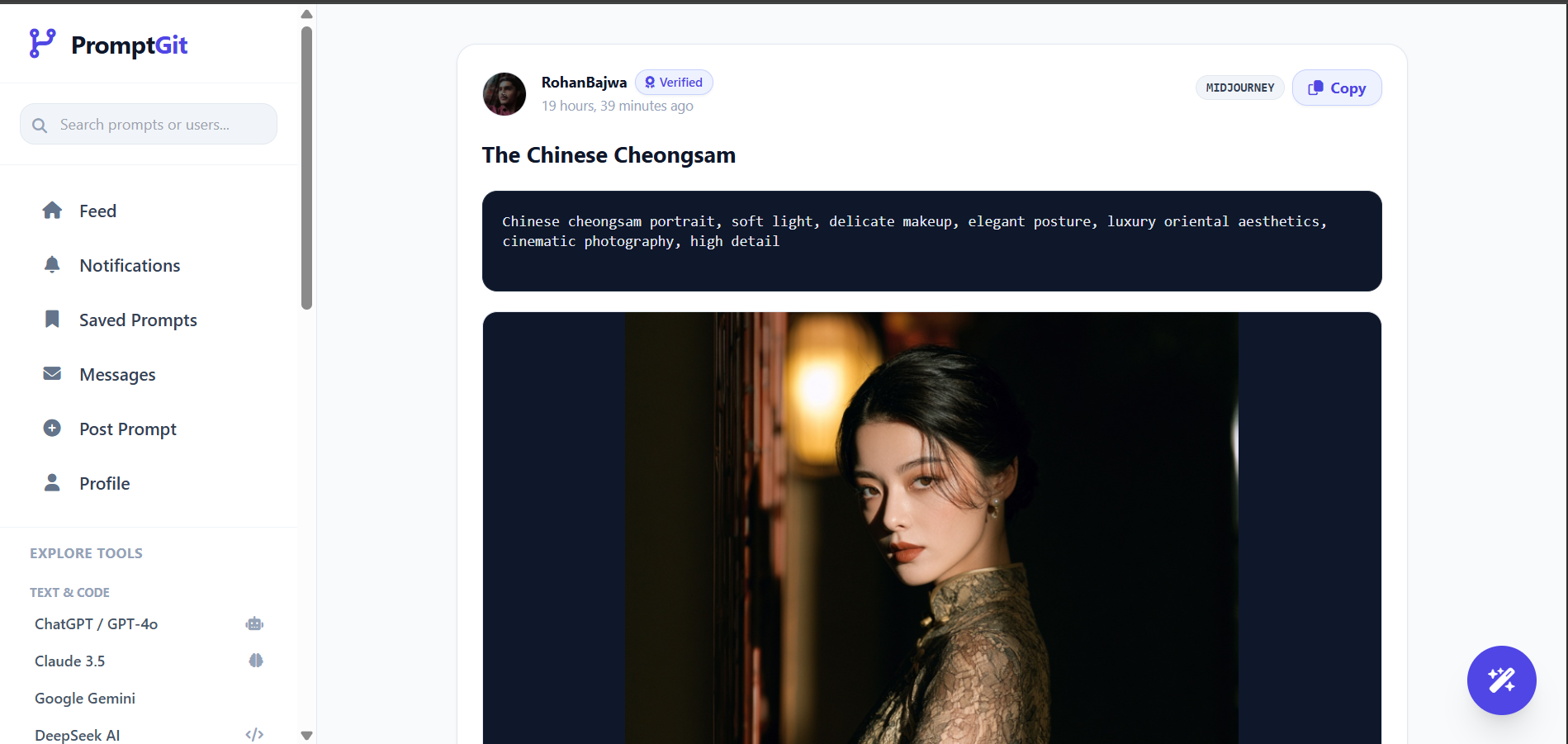 Creative web project
